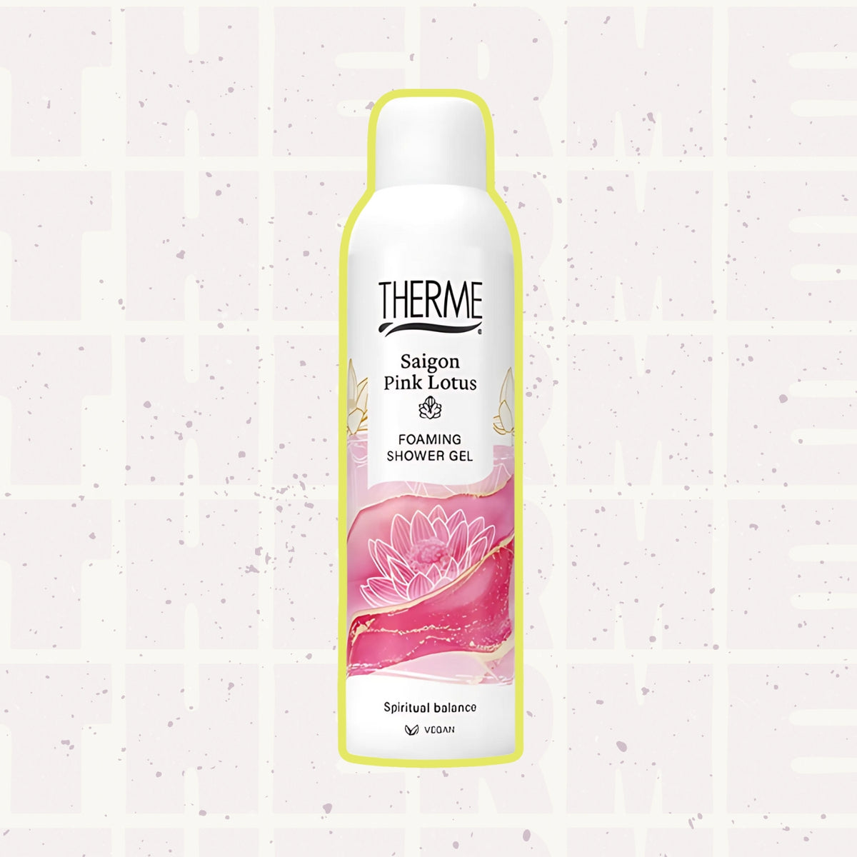 Therme Saigon Pink Lotus dušo putos, 200 ml