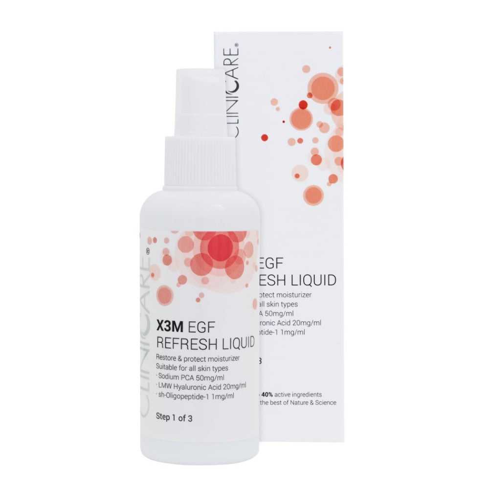 Cliniccare X3M EGF gaivinamasis drėkinamasis veido tonikas