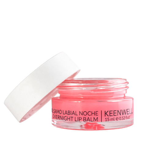 KEENWELL NAKTINĖ LŪPŲ KAUKĖ RASPBERRY, 15 ML – Meilė odai