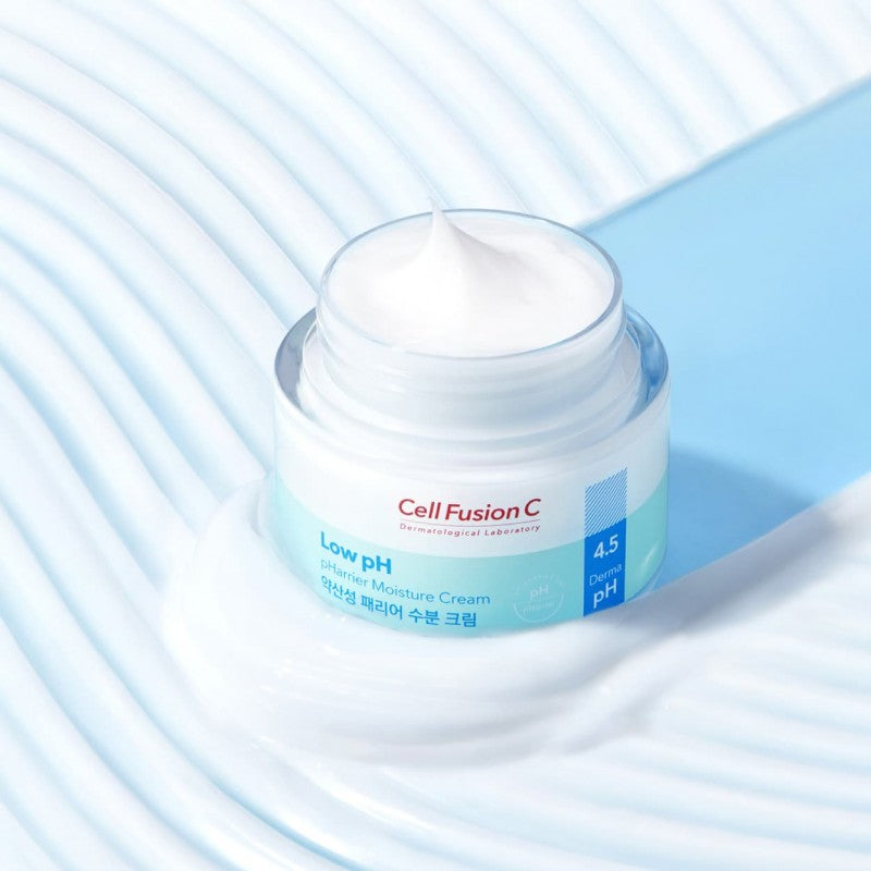 CELL FUSION C „LOW PH PHARRIER MOISTURE CREAM” DRĖKINANTIS VEIDO KREMAS-GELIS – Meilė odai