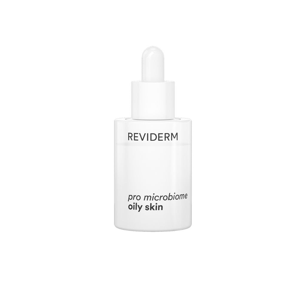 Reviderm Pro Microbiome Oily Skin mikrobiomos koncentratas riebiai odai, 30 ml