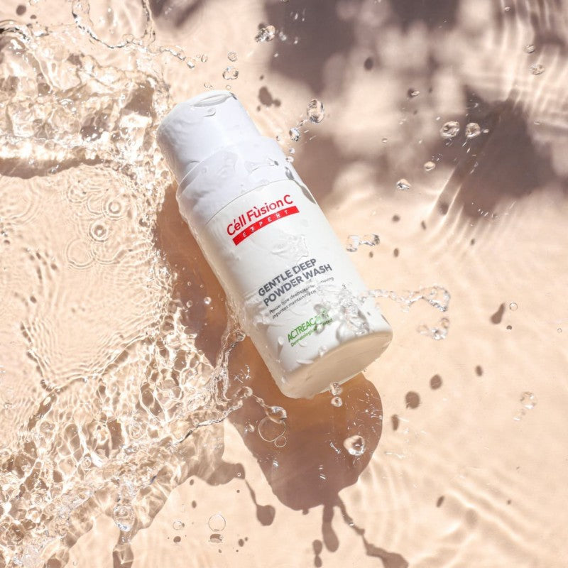 CELL FUSION C „GENTLE DEEP POWDER WASH“ ŠVELNIAI EKSFOLIUOJANTIS ŠVEITIKLIS – Meilė odai