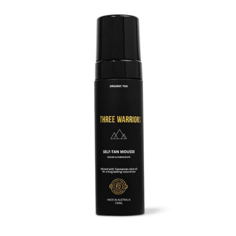Three Warriors „Self-Tan Mousse” savaiminio įdegio putos