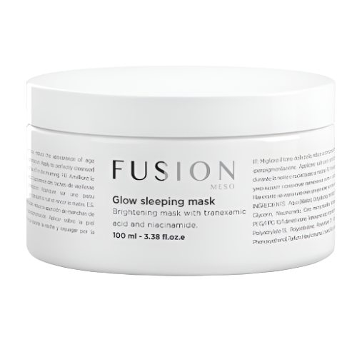 Fusion Glow Sleeping Mask / naktinė šviesinamoji kaukė prieš odos senėjimą