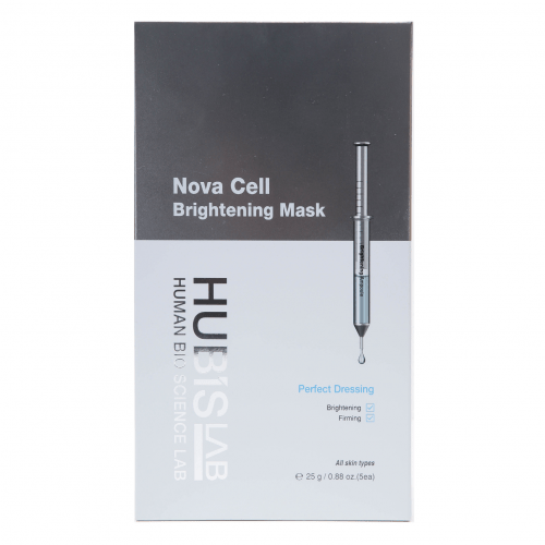 Hubislab +E Epiderma Nova Cell šviesinanti veido kaukė, 35 g (1 vnt.)