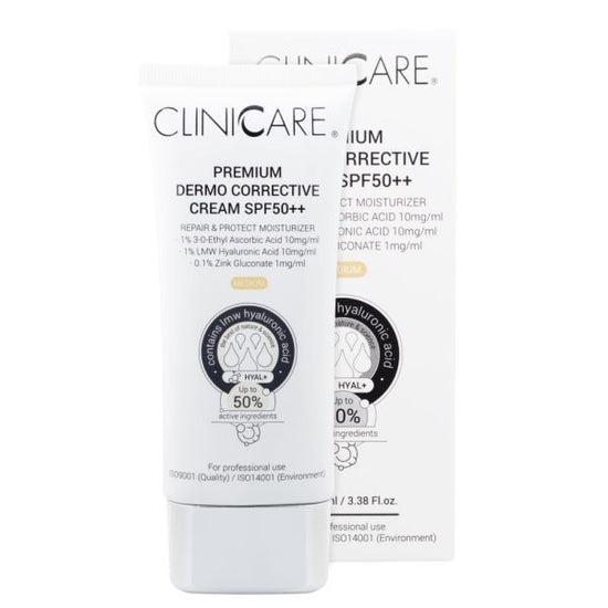 Cliniccare Dermo Corrective Cream SPF50++ (Medium), 100 ml