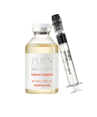 Dermaline „PDRN Solution Salmon Ampoule” dvigubo poveikio regeneruojanti ir stangrinanti ampulė su PDRN, 30 g