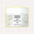 THERME Zen White Lotus raminantis kūno sviestas su baltųjų lotosų ekstraktu