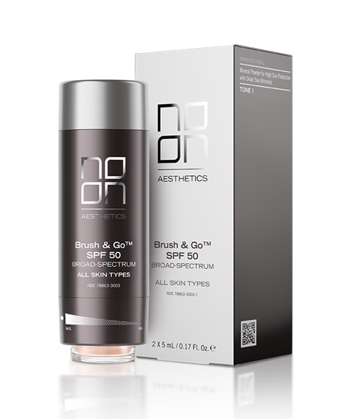 NOON Brush & Go™ Visų tipų odai, 2x5g (Tone 01 / Tone 02)