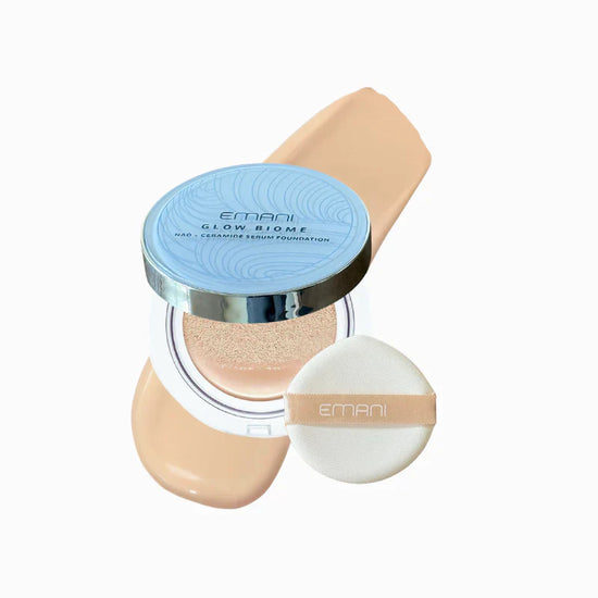 Emani makiažo pagrindas „Glow Biome NAD+ Serum Foundation“, 15 g / spalva - 23 Light