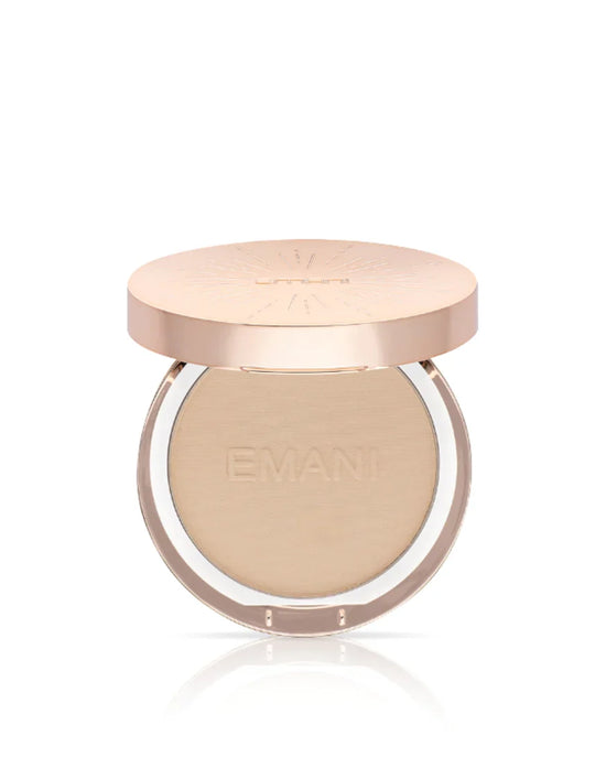 Emani matizuojantis kompaktinis mineralinis makiažo pagrindas „Flawless Matte Foundation“, 12 g / spalva - 293 Sienna (Medium)