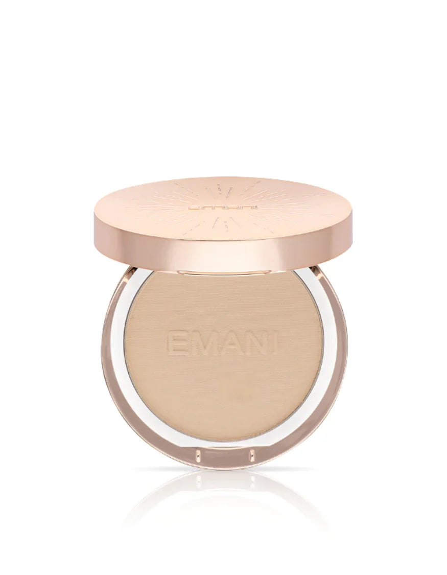 Emani matizuojantis kompaktinis mineralinis makiažo pagrindas „Flawless Matte Foundation“, 12 g / spalva - 293 Sienna (Medium)