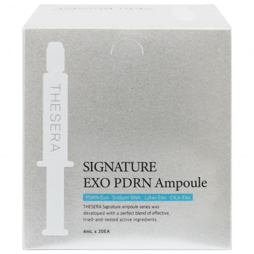 EGZOSOMOS | THESERA SIGNATURE EXO PDRN ODĄ ATKURIANTI AMPULĖ SU EGZOSOMOMIS, 20X4ml – Meilė odai