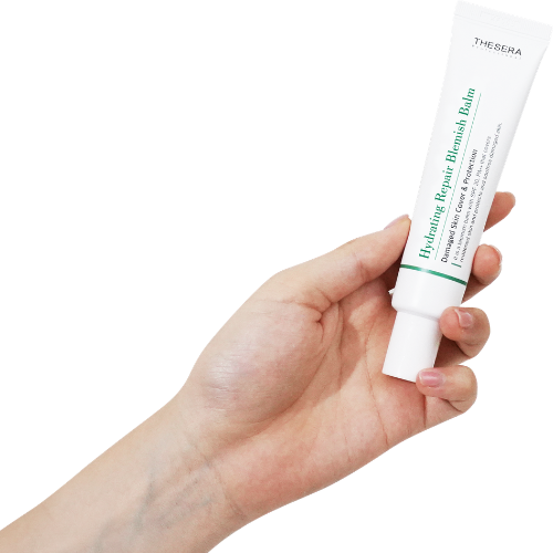 THESERA HYDRATING REPAIR BLEMISH BALM VEIDO KREMAS SU SPALVA SPF30, 30ML (1 ATSPALVIS - ŠVIESESNIS) – Meilė odai