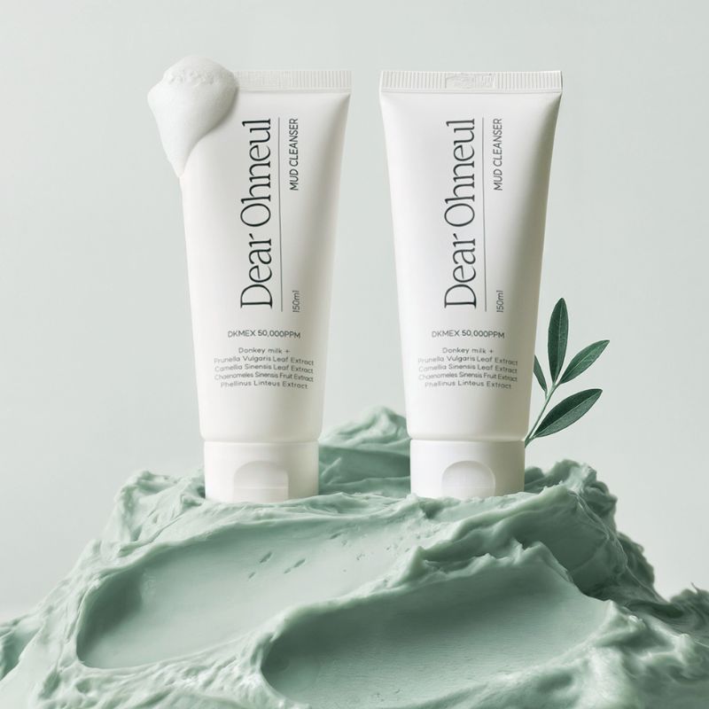 DEAR OHNEUL „MUD CLEANSER” VEIDO PRAUSIKLIS, 150 ML – Meilė odai