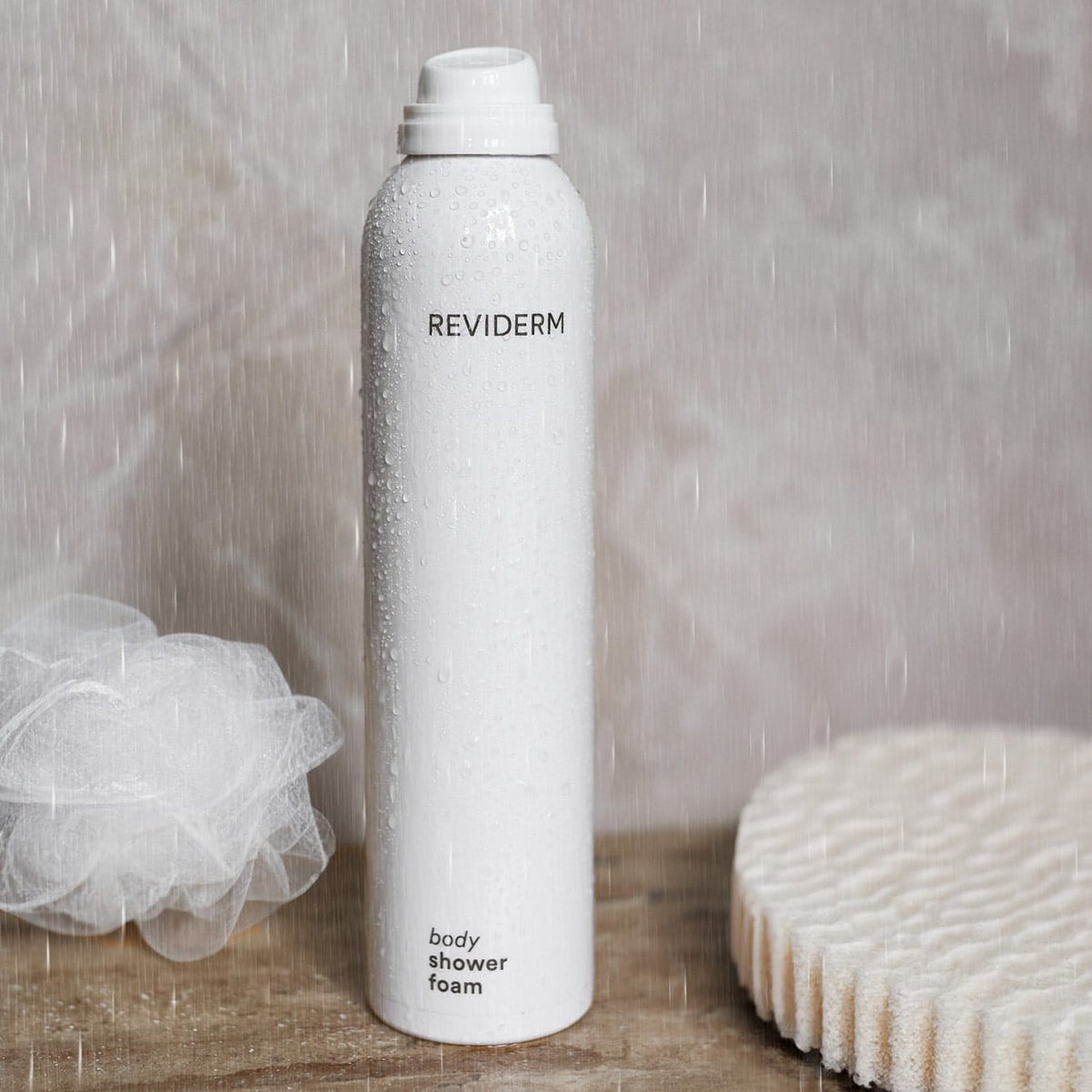 Reviderm Body Shower Foam prausimosi kūno putos, 200ml – Meilė odai