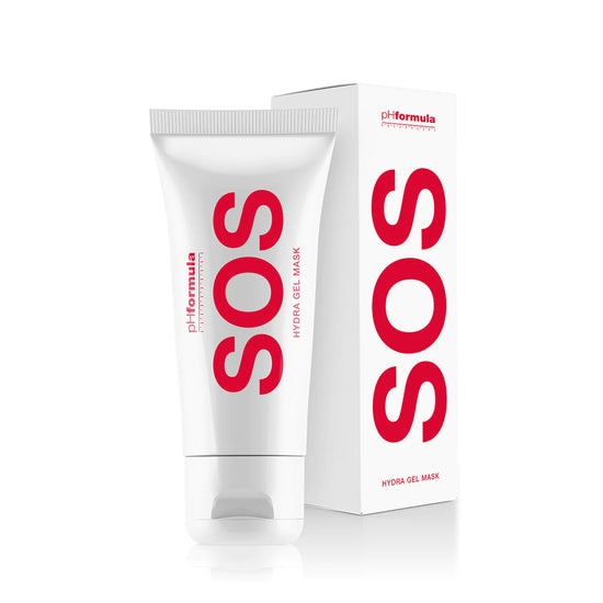 pH Formula SOS Hydra drėkinamoji kaukė (S.O.S. Hydra Gel Mask)