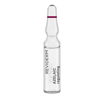 Reviderm Azelaic Regulating Ampoule ampulės su azelaino rūgštimi, 7 x 2 ml