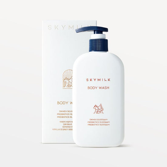 Skymilk „Prebiotics & Postbiotics Body Wash” kūno prausiklis