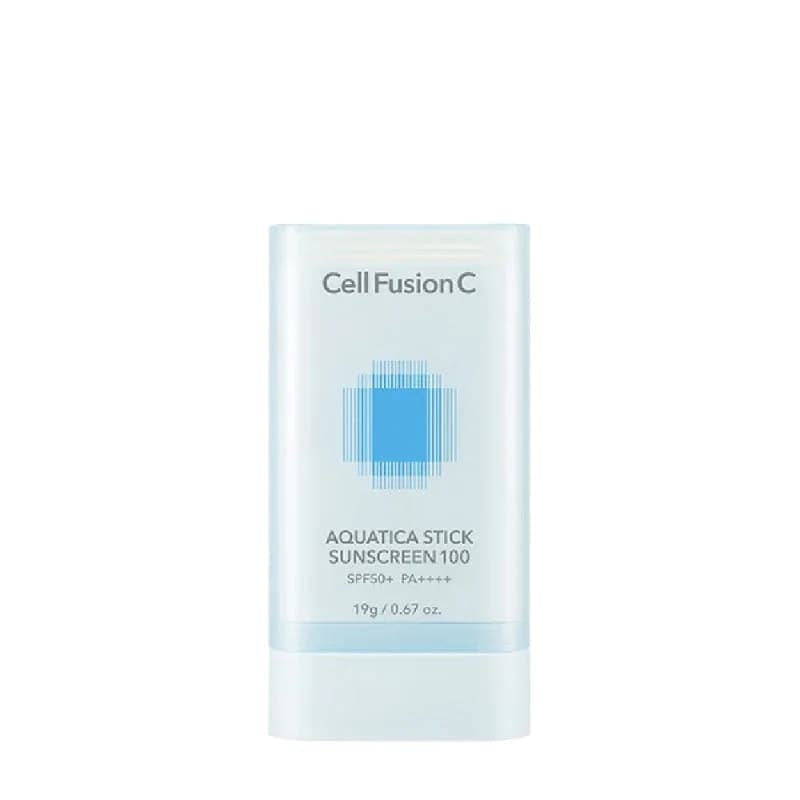Cell Fusion C „Aquatica Stick Sunscreen 100 SPF50+/PA++++” drėkinanti pieštukinė apsauga nuo saulės