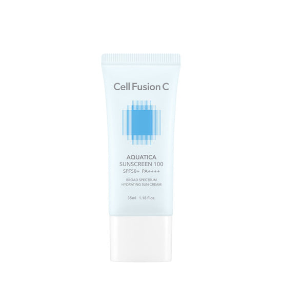 Cell Fusion C „Aquatica Sunscreen 100 SPF50+/PA++++“ apsauga nuo saulės, 35 ml