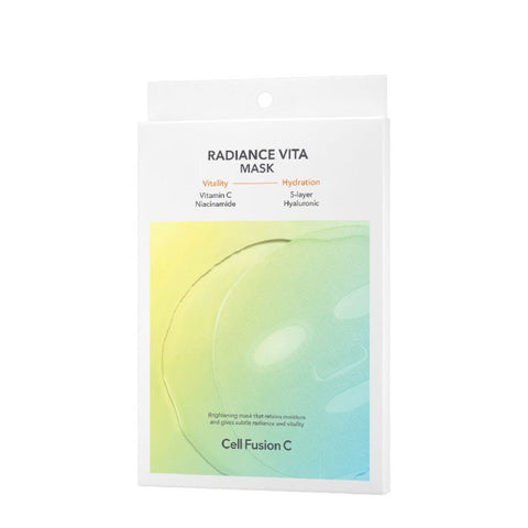 Cell Fusion C "Radiance Vita Mask" skaistinanti lakštinė veido kaukė - Meilė odai