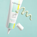 CELL FUSION C „CLEAR TONE-UP SUN BASE“ RAMINANTI MAKIAŽO BAZĖ SU SPF PROBLEMINEI ODAI – Meilė odai