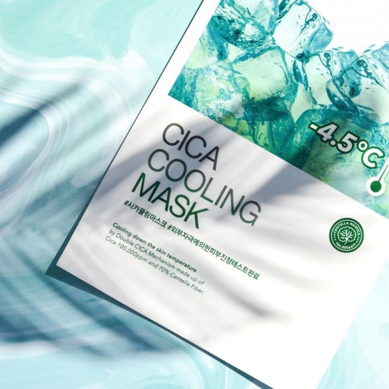 Cell Fusion C „Cica Cooling Mask” vėsinanti ir raminanti veido kaukė