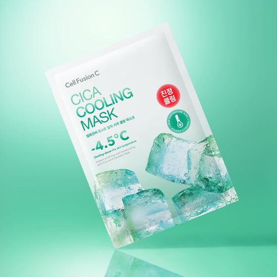 Cell Fusion C „Cica Cooling Mask” vėsinanti ir raminanti veido kaukė