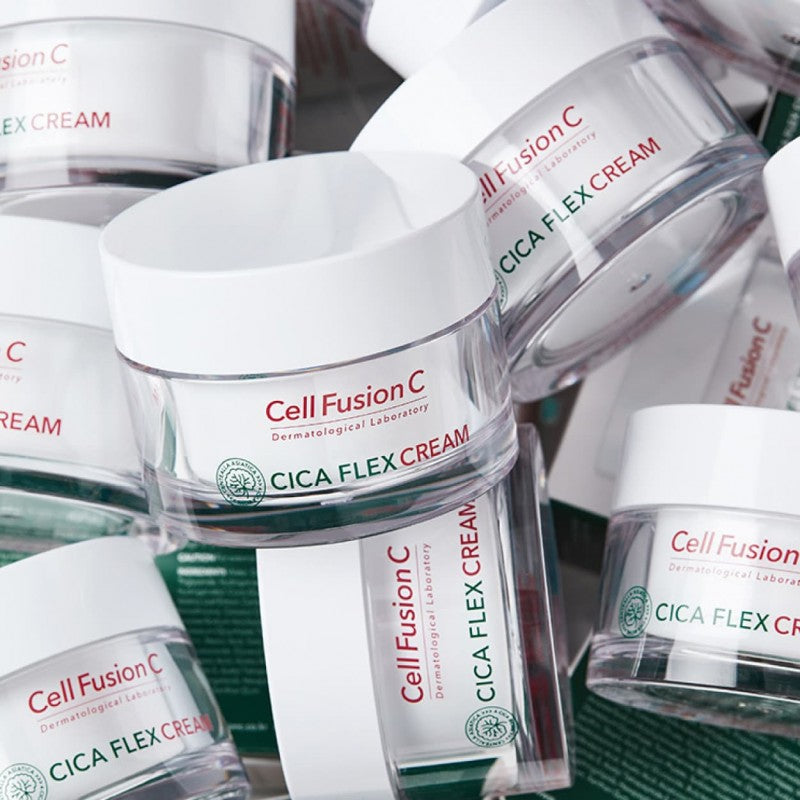 CELL FUSION C „CICA FLEX CREAM“ DRĖKINANTIS IR RAMINANTIS KREMAS KASDIENAI