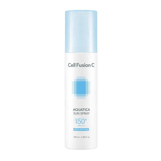 Cell Fusion C „Aquatica Sun Spray SPF50+ PA++++” drėkinanti purškiama apsauga nuo saulės