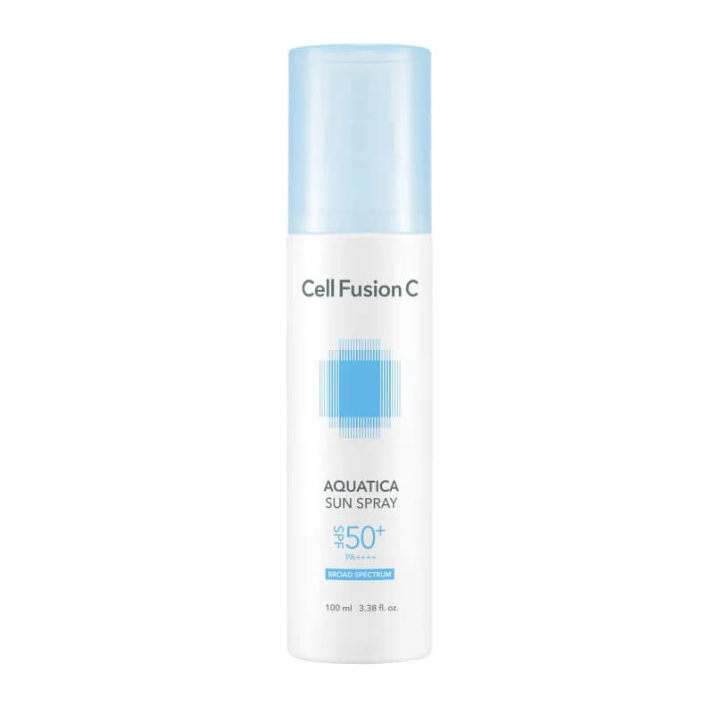 Cell Fusion C „Aquatica Sun Spray SPF50+ PA++++” drėkinanti purškiama apsauga nuo saulės