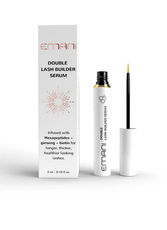 Emani blakstienų serumas „Double Lash Builder Serum”, 3 ml