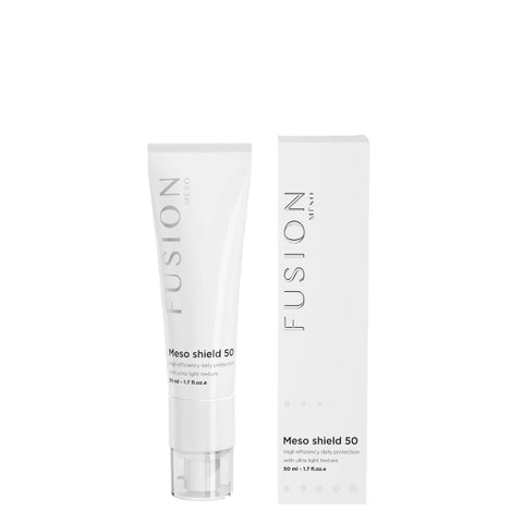 FUSION MESO SHIELD 50 / AUKŠTOS APSAUGOS KREMAS SPF50