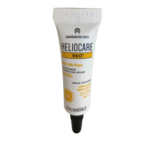 HELIOCARE 360 GEL OIL-FREE APSAUGINIS GELIS NUO SAULĖS SPF50+, 5ML