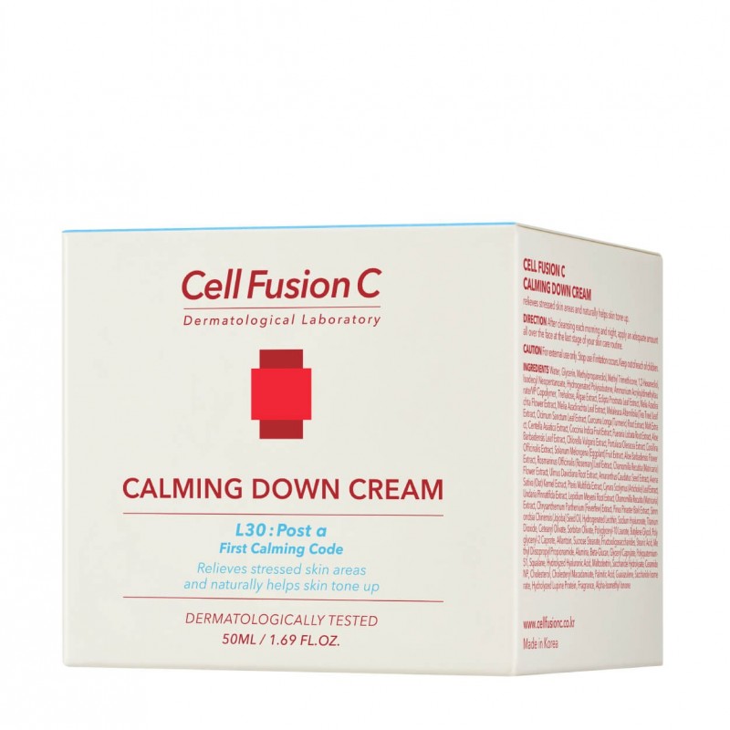 CELL FUSION C „CALMING DOWN CREAM“ KREMAS JAUTRIAI ODAI