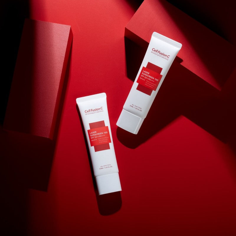 CELL FUSION C „LASER SUNSCREEN 100 SPF50“  APSAUGA NUO SAULĖS