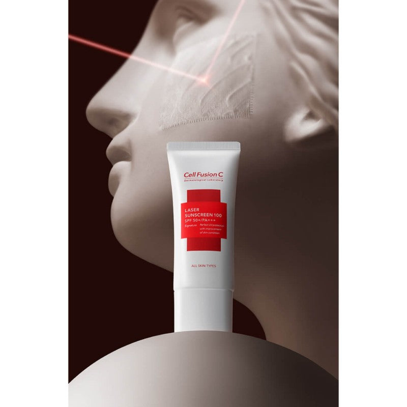 CELL FUSION C „LASER SUNSCREEN 100 SPF50“  APSAUGA NUO SAULĖS