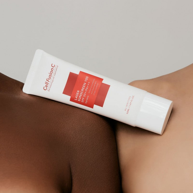CELL FUSION C „LASER SUNSCREEN 100 SPF50“  APSAUGA NUO SAULĖS