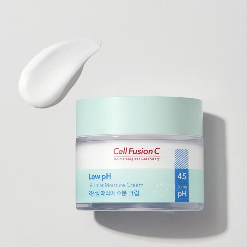 CELL FUSION C „LOW PH PHARRIER MOISTURE CREAM” DRĖKINANTIS VEIDO KREMAS-GELIS – Meilė odai