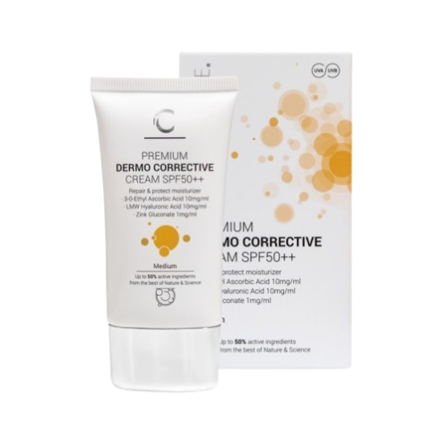 Cliniccare Dermo Corrective Cream SPF50++ (Medium), 35 ml