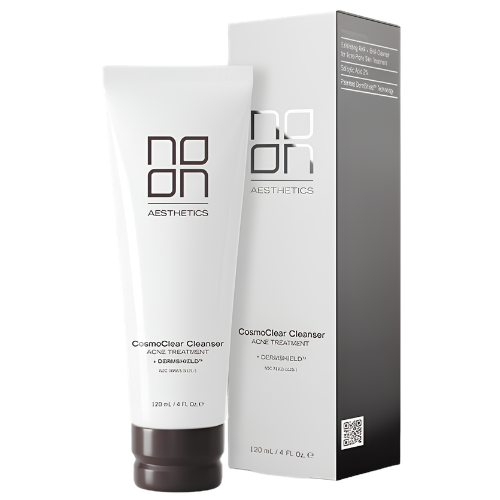 NOON CosmoClear Cleanser prausiklio tūbelė ir dėžutė