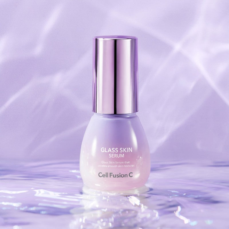 CELL FUSION C „GLASS SKIN SERUM" ODOS TEKSTŪRĄ PAGERINANTIS SERUMAS – Meilė odai