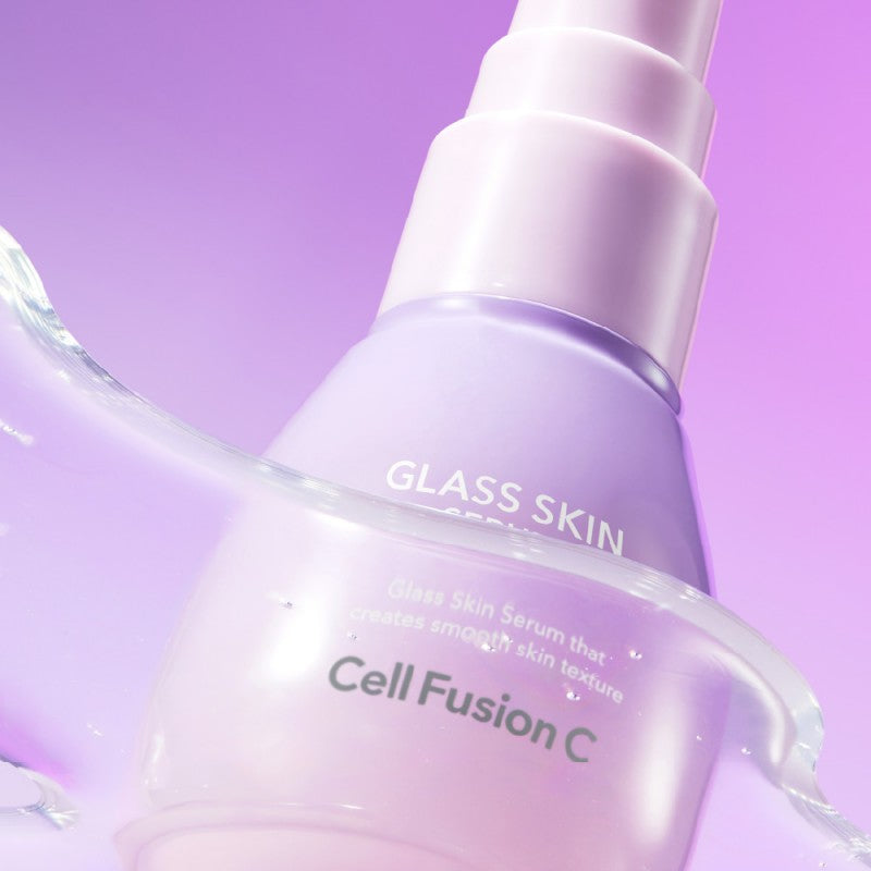 CELL FUSION C „GLASS SKIN SERUM" ODOS TEKSTŪRĄ PAGERINANTIS SERUMAS – Meilė odai