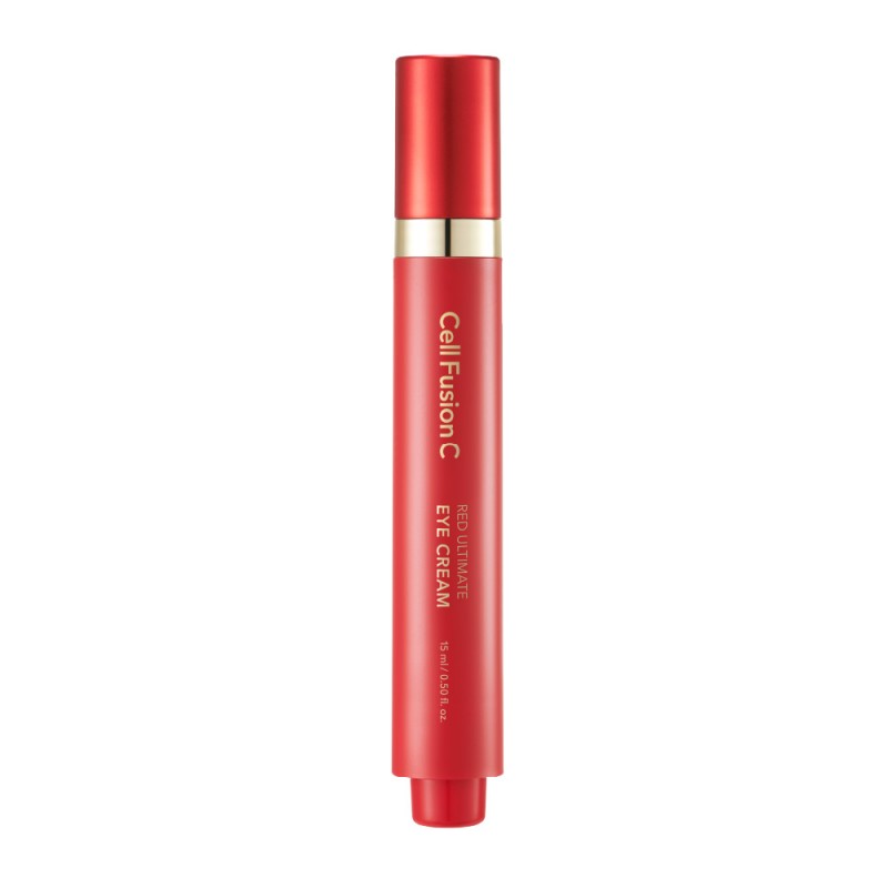 Cell Fusion C „Red Ultimate Eye Cream" paakių kremas su masažiniu antgaliu