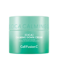 CELL FUSION C „CICA CALMING DOWN CREAM" RAMINANTIS IR VĖSINANTIS KREMAS – Meilė odai