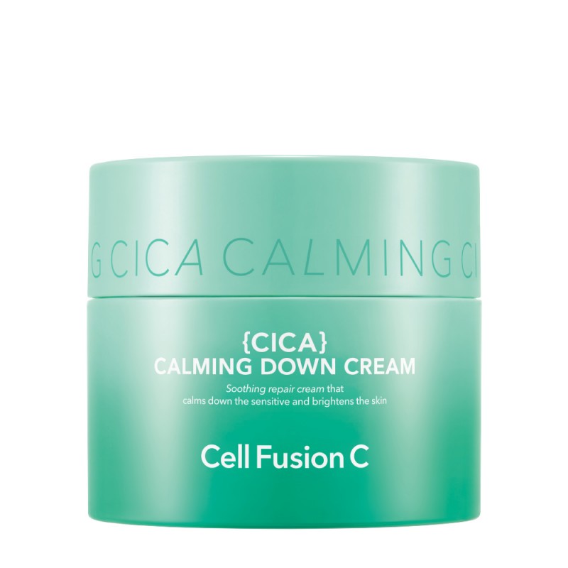 CELL FUSION C „CICA CALMING DOWN CREAM" RAMINANTIS IR VĖSINANTIS KREMAS – Meilė odai