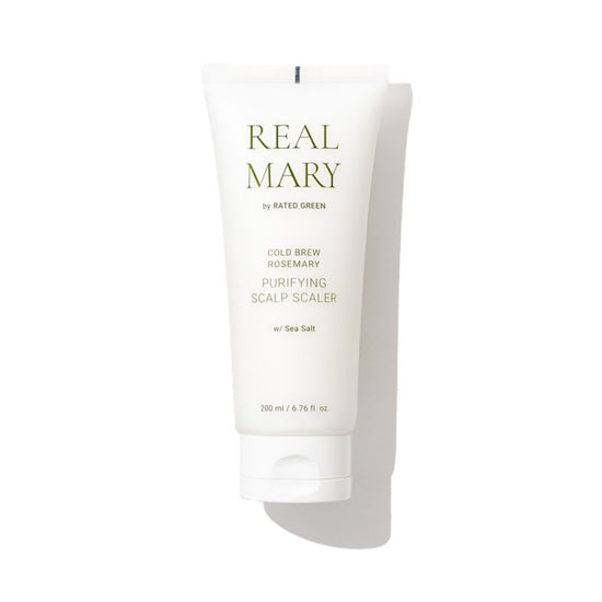 Real Mary „Cold Brew Rosemary Purifying Scalp Scaler" valomasis galvos odos šveitiklis