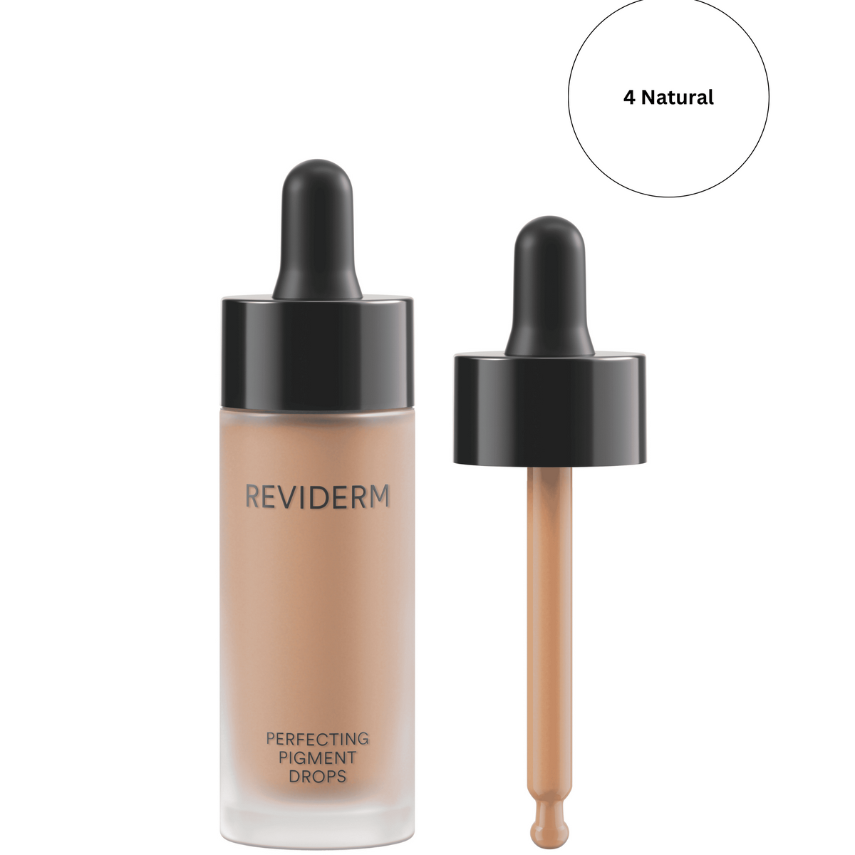 Reviderm Perfecting Pigment Drops tobulinantys pigmentuoti lašiukai (Natural 4nr), 20ml