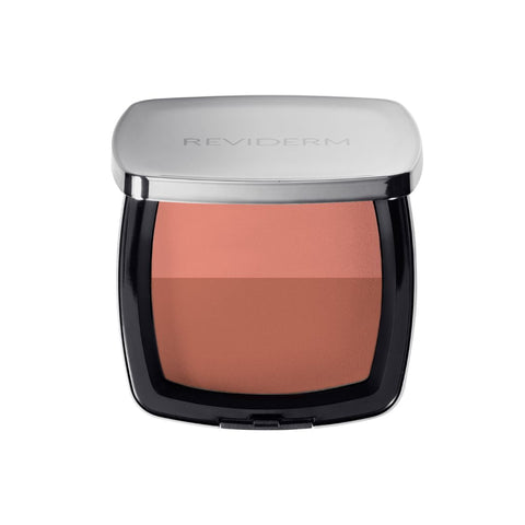 Reviderm Mineral Duo Blush dvispalviai skaistalai (1W Peach-Rosewood), 9 g